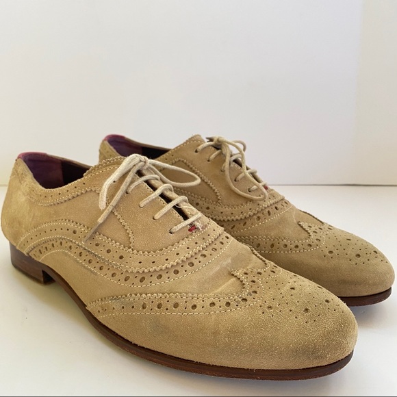 Ted Baker Wingtip Lace Up Oxfords - Picture 1 of 12
